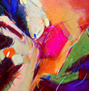 abstract acrylic charlotte riley-webb